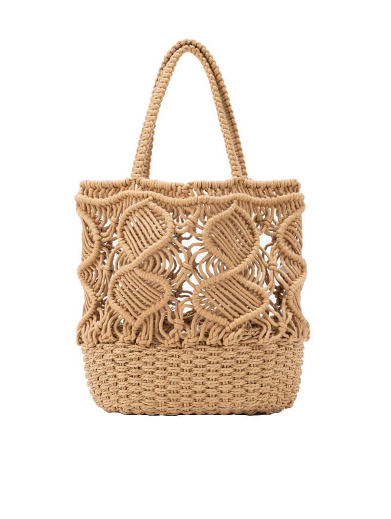 Sac de plage en crochet